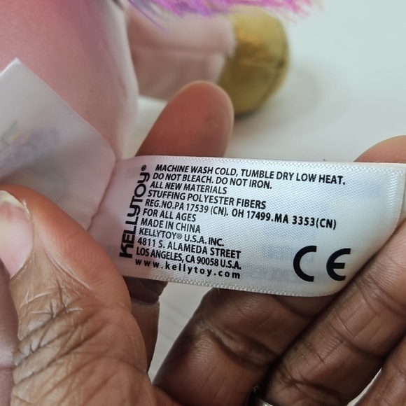 🎁 Original Squishmallows Cuddlers Kellytoy Ilene The Unicorn Laying Unicorn 10" - Picture 14 of 16